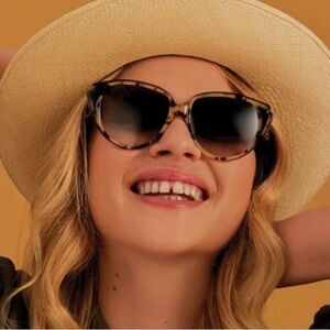 Anthropologie Pared Eyewear Cut & Paste Sunglasses  new in box